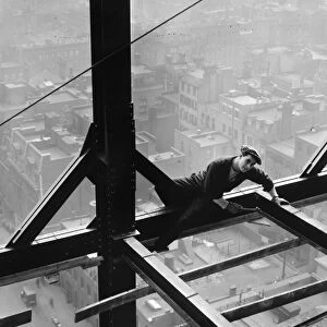 FILM STILL: CONSTRUCTION. American, 1920s