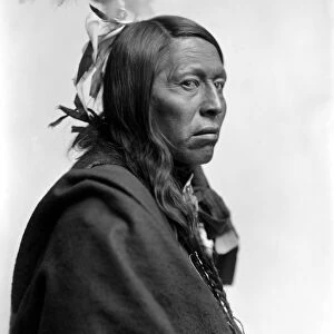FLYING HAWK (1854-1931). Oglala Sioux chief. Photograph by Gertrude Kasebier, c1900