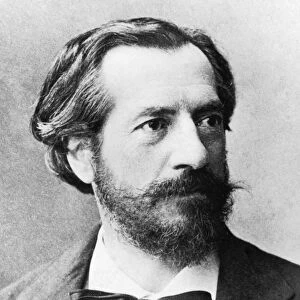 FREDERIC-AUGUSTE BARTHOLDI (1834-1904). French sculptor. Photograph, c1886