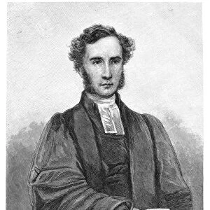FREDERICK WILLIAM ROBERTSON (1816-1853). English Anglican cleric. Wood engraving, 19th century