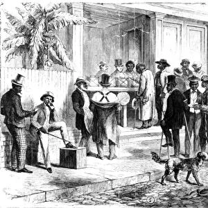 Freedmen Voting, 1867