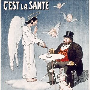 French advertisement, c1900, for St Raphael Quinquina aperitif