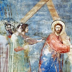Fresco detail from Scrovegni Chapel, 1304-06