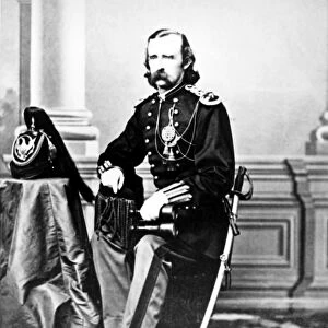 GEORGE CUSTER (1839-1876). American army officer. Photographed c1872