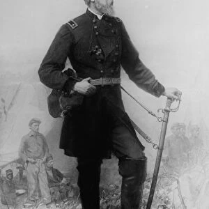 GEORGE MEADE (1815-1872). United States Army General George Gordon Meade, who defeated