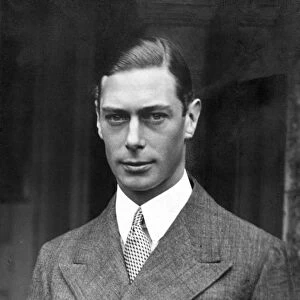 GEORGE VI (1895-1952). King of Great Britain, 1936-1952. Photographed when Duke of York