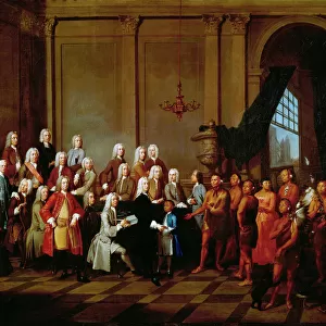GEORGIA TRUSTEES, 1734. The founders of the colony of Georgia, the Georgia Trustees