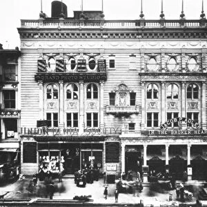 GRAND THEATRE, NYC, c1904. Jacob P. Adlers Grand Theatre on Grand Street. The Bowery