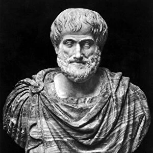 Greek philosopher. Roman marble bust