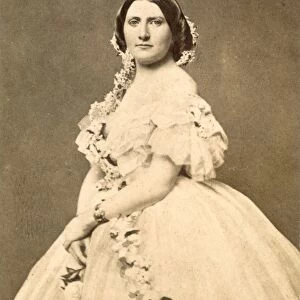 HARRIET LANE JOHNSTON (1830-1903). Niece of President James Buchanan and White House Hostess