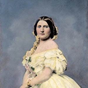 HARRIET LANE JOHNSTON (1830-1903). Niece of U. S. President James Buchanan and White House Hostess