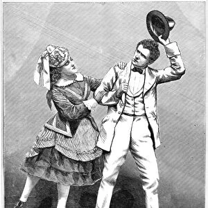 HARRIGAN AND HART, c1880. Vaudeville actors Ned Harrigan and Tony Hart (Anthony Cannon)