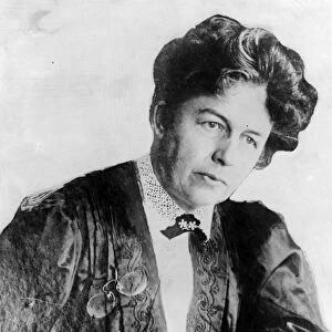 HARRIOT STANTON BLATCH (1856-1941). American suffragette and political leader. Photograph