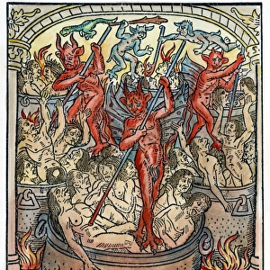 HELL: SEVEN DEADLY SINS The lustful are smothered in fire and brimstone as infernal