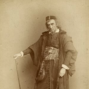 HENRY IRVING (1838-1905). English actor. Irving as Shylock in The Merchant of Venice