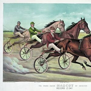 HORSE RACING, c1893. The Grand Pacer Mascot by Deceiver