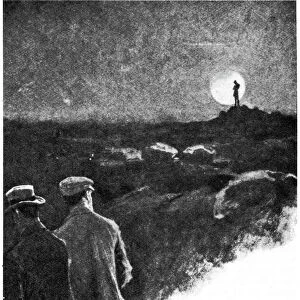 HOUND OF THE BASKERVILLES. I saw a figure of a man upon the tor