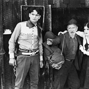 THE HUMAN TORNADO, 1925. Silent film starring Yakima Canutt