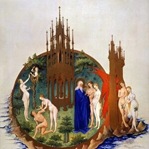 Illumination from the 15th century manuscript of the Tres Riches Heures of Jean, Duke of Berry