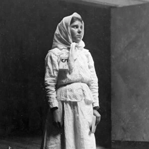 IMMIGRANTS: ELLIS ISLAND An immigrant woman photographed c1900