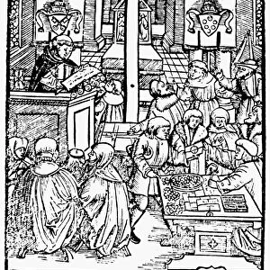 INDULGENCES, 16th CENTURY. The selling of indulgences