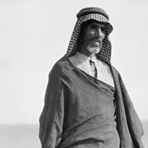 IRAQ: BEDOUIN MAN, c1932. A Bedouin man near Borsippa, Iraq. Photograph, c1932