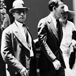 JACK LEGS DIAMOND (1897-1931). Irish American gangster. Photograph, 1931
