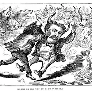 JAMES FISK (1834-1872). American stock market speculator