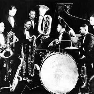 JAZZ MUSICIANS, c1925. The Sam Wooding Orchestra