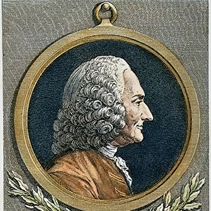 JEAN PHILIPPE RAMEAU (1683-1764). French composer. Contemporary French engraving