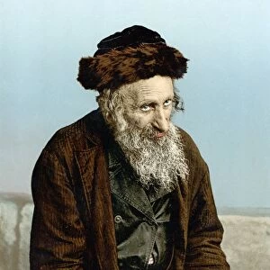JERUSALEM: MAN, c1895. Portrait of a man from Jerusalem. Photochrome, c1895