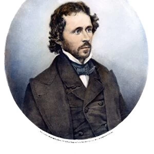 JOHN C. FREMONT (1813-1890). American explorer and army officer. Lithograph, American