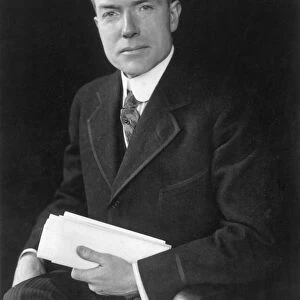 JOHN D. ROCKEFELLER, JR. (1874-1960). American industrialist. Photographed in 1927