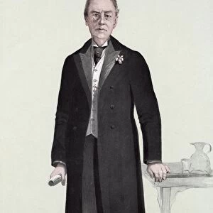 JOSEPH CHAMBERLAIN (1836-1914). British politician and reformer. English caricature lithograph