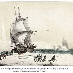 JULES DUMONT D URVILLE (1790-1842). Jules Sebastien Cesar Dumont D Urville. French navigator