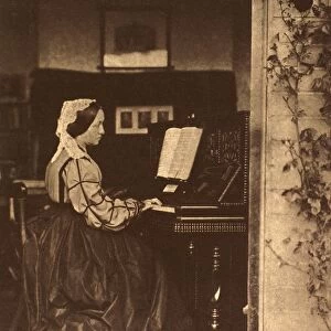 JULIA MARGARET CAMERON (1815-1876). English photographer. Photographed c1863-65 by Oscar G