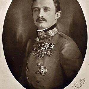 KARL I (1887-1922). Karl (Charles) Francis Joseph, Emperor of Austria (1916-18)
