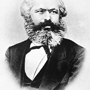 KARL MARX (1818-1883). German political philosopher