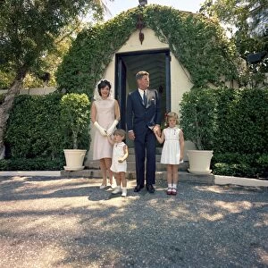 KENNEDY FAMILY, 1963. President John F