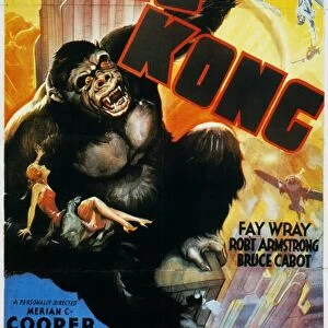KING KONG POSTER, 1933. King Kong film poster, 1933