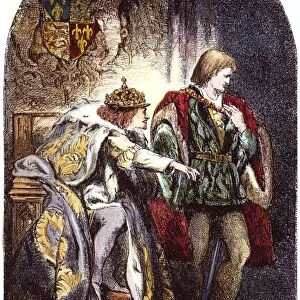 KING RICHARD III, 1881. Engraved frontispiece after Sir John Gilbert from an English edition