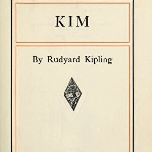 KIPLING: KIM, 1923. Title page from a 1923 edition of Kim by Rudyard Kipling