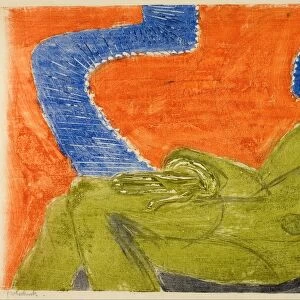 KIRCHNER: OTTO MUELLER. Portrait of Otto Mueller