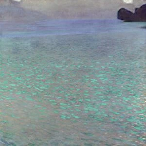 KLIMT: ATTERSEE, 1900. Oil on canvas, Gustav Klimt, 1900