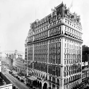 KNICKERBOCKER HOTEL, c1905. View of the Knickerbocker Hotel, New York City. Photograph