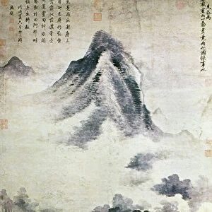 Landscape After the Rain, by Kao K o-kung (1248-1310). Yuan dynasty