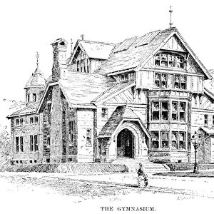 LEHIGH UNIVERSITY, 1888. The gymnasium at Lehigh University in Bethlehem, Pennsylvania