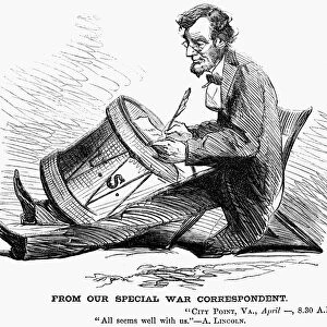 Lincoln Cartoon, 1865