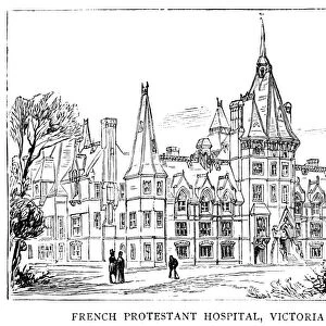 LONDON: FRENCH HOSPITAL. The French Protestant hospital at Victoria Park, London