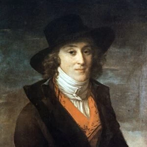 LOUIS DE SAINT-JUST (1767-1794). Louis Antoine Leon de Saint-Just. French revolutionary leader